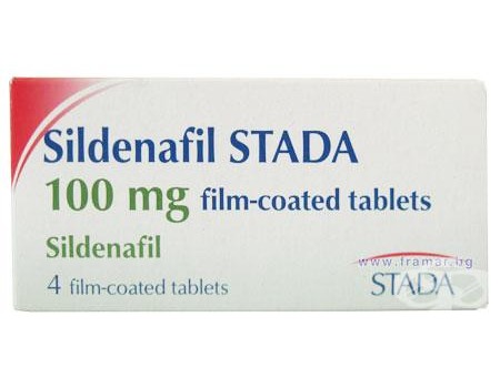 Sildenafil Stada 50 mg. 4 tablets